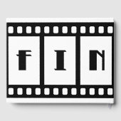 ハリウッド映画クラップボー結婚ドのゲストブック ゲストブック (裏面)