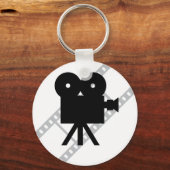 ハリウッド映画シネカメラ映画 キーホルダー (正面)