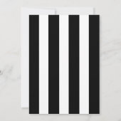 ハリウッド映画シネマフィルム写真スウィート16 招待状 (裏面)