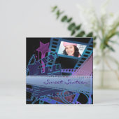 ハリウッド映画スター甘い16誕生日パーティー 招待状 (スタンド正面)