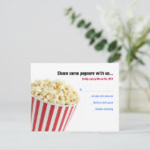 ハリウッド映画バーバルミツワーリプライカード 出欠カード (スタンド正面)