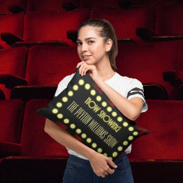 ハリウッド映画パーソナライズされた館 ランバークッション