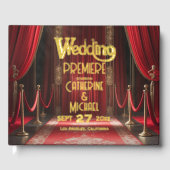 ハリウッド映画レッドカーペットプレミア結婚ーズ ゲストブック (正面)