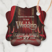 ハリウッド映画レッドカーペットプレミア結婚ーズ フェイバータグ (裏面)