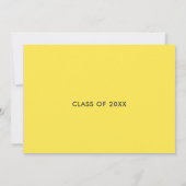 ハリウッド映画卒業パーティーChalkboard Invite 招待状 (裏面)