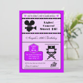 ハリウッド映画菓子16の招待状 招待状 (スタンド正面)