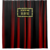 ハリウッド映画館 シャワーカーテン (正面)