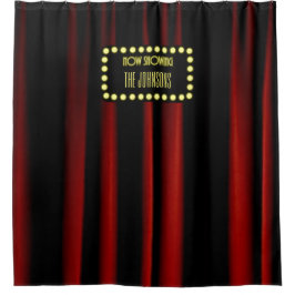 ハリウッド映画館 シャワーカーテン