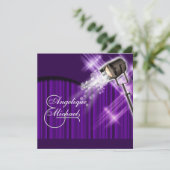 ハリウッド結婚の紫のスター 招待状 (スタンド正面)