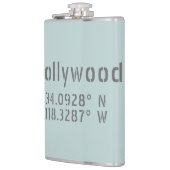 ハリウッド緯度経度 フラスク (左)