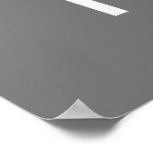 ハリウッド緯度経度 ポスター (角)