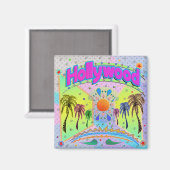 ハリウッド落ち着いた欲望の磁石 マグネット (正面/裏面)