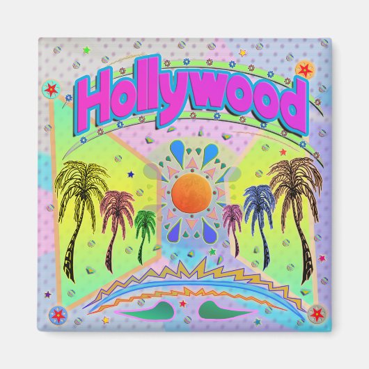 ハリウッド落ち着いた欲望の磁石 マグネット (正面)