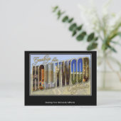 ハリウッド葉書からの挨拶 ポストカード (スタンド正面)