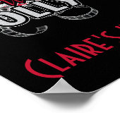 ハリウッド誕生日パーティーポスター ポスター (角)