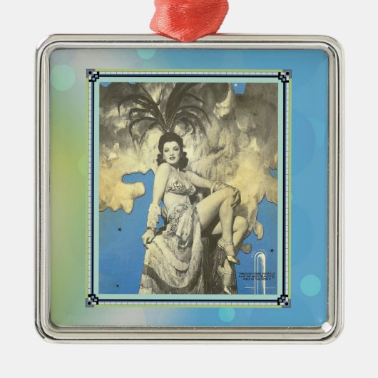 ハリウッド1 メタルオーナメント (正面)