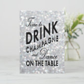 ハリウッド・グラム・リハーサル・ディナー 招待状 (スタンド正面)