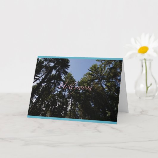 ハリウッド – グリーティングカード – Karte (小さな植物)