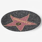 ハリウッド·スター·ミスXVバースデー·パーティー·プレート ペーパープレート (アングル)