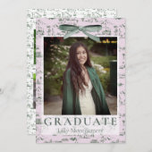 ハリウッド トワル コケッタ 5 枚写真 発表 招待状 (正面/裏面)