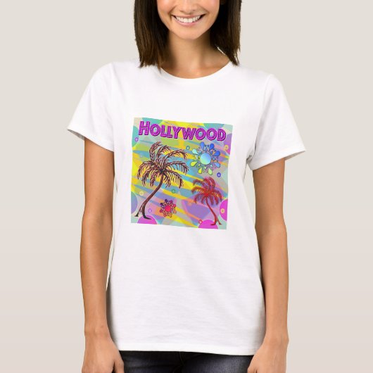 ハリウッド ハッピー アンド ホープ Tシャツ (正面)