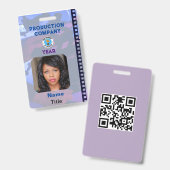 ハリウッド バッジ (正面＆裏面)