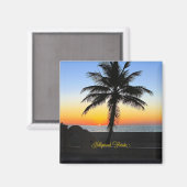 ハリウッド、フロリダサンライズ マグネット (正面/裏面)