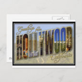 ハリウッド ポストカード (正面/裏面)