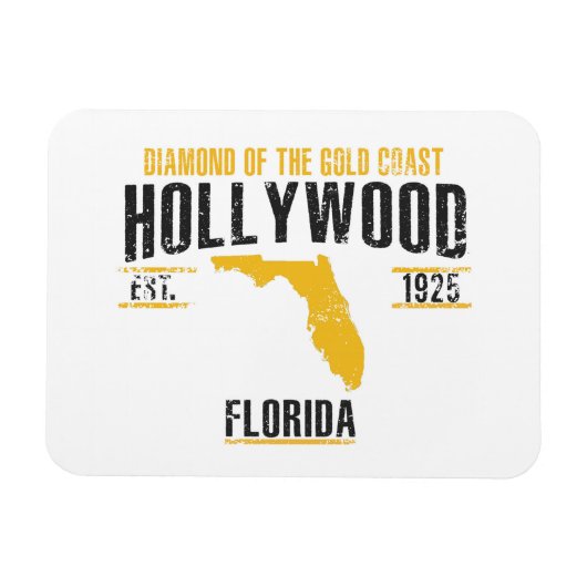 ハリウッド マグネット (横)