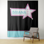 ハリウッド マーキー フォトオプ パーティー 背景 タペストリー (インサイチュ)