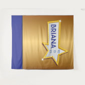 ハリウッド マーキー フォトオープパーティー 背景 タペストリー (正面(横))