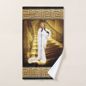 ハリウッド・リージェンシー・サイレント映画のディーバ バスタオルセット (ハンドタオル)