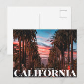 ハリウッド、ロサンゼルス、カリフォルニア ポストカード (正面/裏面)