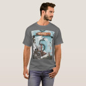 ハリウッド+友達+映画 Tシャツ (正面フル)