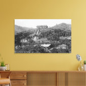 ハリウッド、CAガーデン日本のズビュー写真 キャンバスプリント (インサイチュ (リビング))