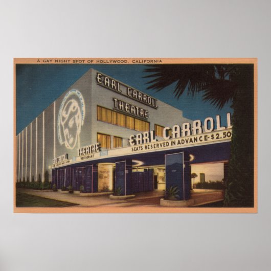 ハリウッド, CA - "ゲイのナイトスポット" ポスター (正面)
