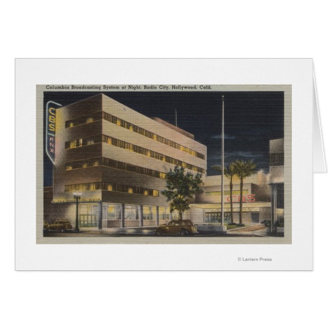 ハリウッド， CA – コロンビア放送システム (正面横)