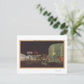 ハリウッド, CA – サンセットからのつる植物通り ポストカード (スタンド正面)