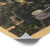 ハリウッド、CALake Hollywood & Mulholland Drive ポスター (角)