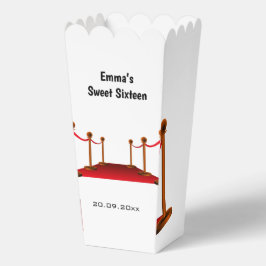 ハリウモダンッドレッドカーペットスウィート16誕生日 フェイバーボックス