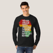 ハリエットが誰かと議論することな離れい Tシャツ (正面フル)