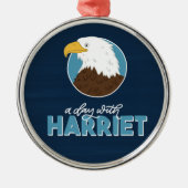 ハリエットの休日のオーナメントとの日 メタルオーナメント (正面)