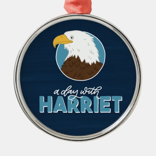 ハリエットの休日のオーナメントとの日 メタルオーナメント (正面)
