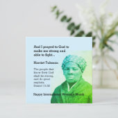 ハリエットカスタムタップマン聖なる書物、 経典やる気を起こさせる引用文 (スタンド正面)