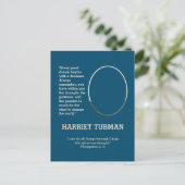 ハリエットタップマンドリーマー引用文 | BHM ポストカード (スタンド正面)