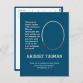 ハリエットタップマンドリーマー引用文 | BHM ポストカード (正面/裏面)
