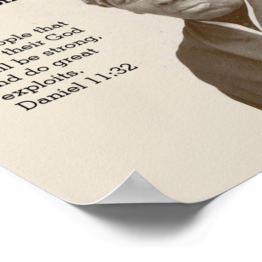 ハリエットタップマン引用文カスタム聖なる書物、 経典やる気を起こさせる ポスター (角)