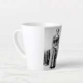 ハリエットチューブマン指揮者アンダーグラウンド鉄道 カフェラテマグ (左アングル)