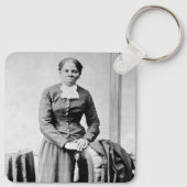 ハリエットチューブマン指揮者アンダーグラウンド鉄道 キーホルダー (裏面)