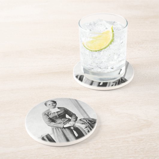 ハリエットチューブマン指揮者アンダーグラウンド鉄道 コースター (側面)